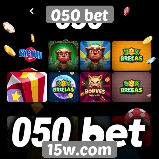 Variedade de jogos oferecidos pelo site 050 bet